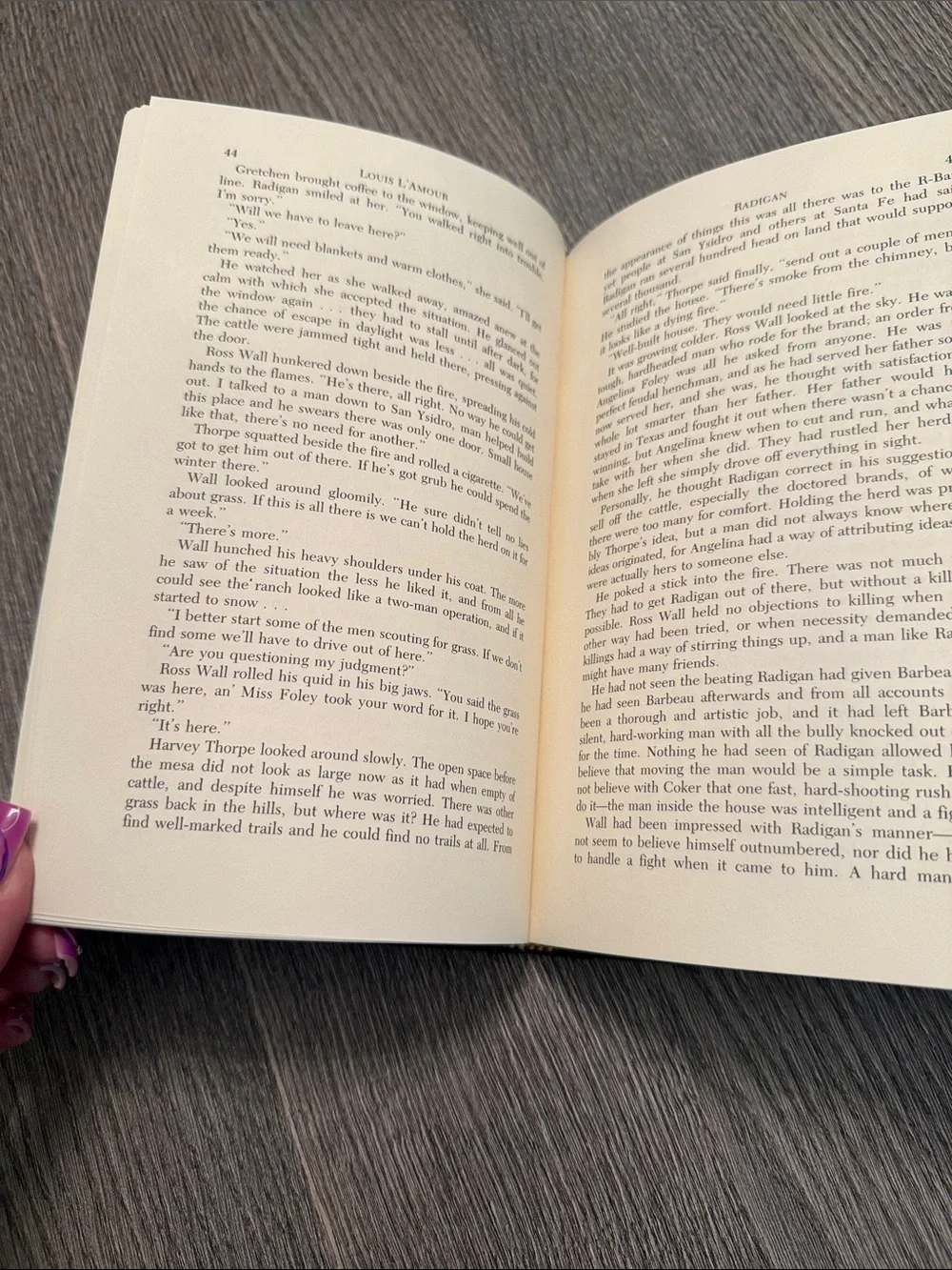 Louis L'Amour Hardback - Radigan